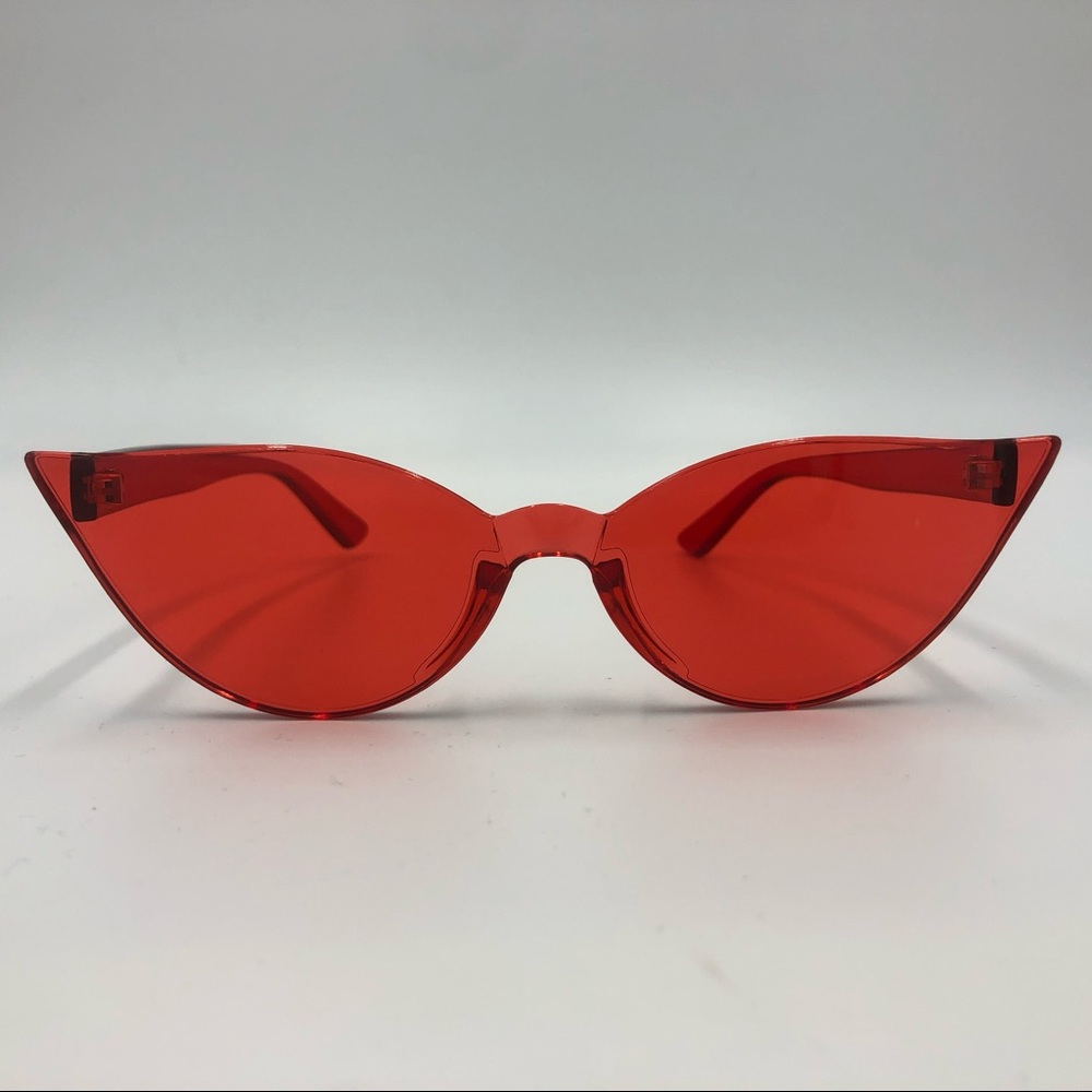 Red Cateye Sunglasses